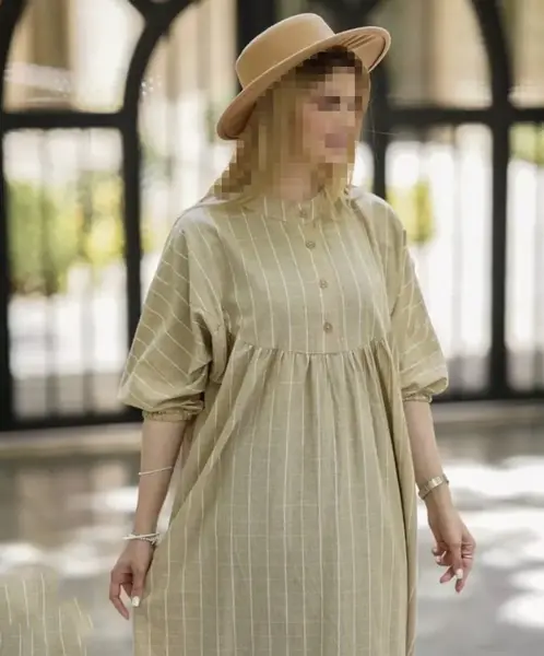 عکس مدل مانتو راه راه اسپرت دخترانه