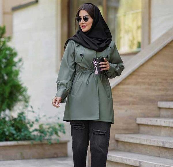 عکس مدل مانتو اسپرت دانشجویی پاییزه