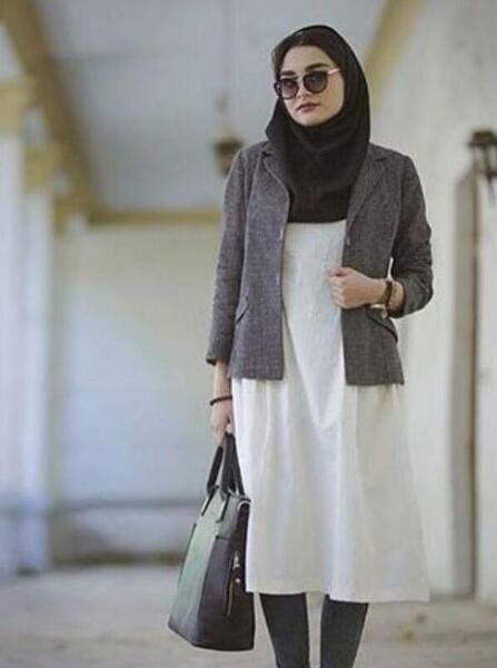 عکس مدل مانتو اسپرت دانشجویی پاییزه