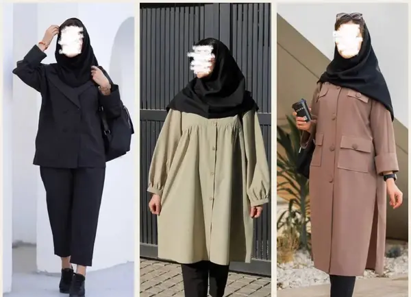 عکس مدل مانتو دانشجویی اسپرت شیک