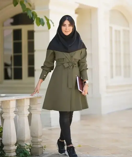 عکس جدیدترین مدل مانتو اسپرت دانشجویی