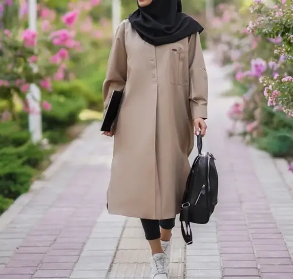 عکس مدل مانتو دخترانه اسپرت دانشجویی
