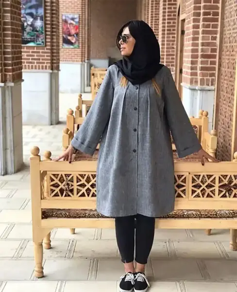 عکس مدل مانتو دخترانه اسپرت دانشجویی
