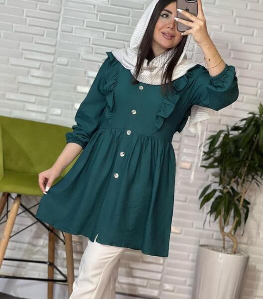 عکس مدل مانتو نخی جدید زنانه