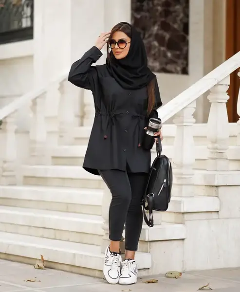 عکس مدل مانتو پاییزه اسپرت ۱۴۰۲