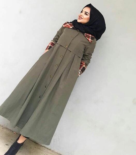 عکس مدل مانتو پاییزه اسپرت بلند