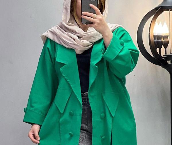 عکس مدل مانتو اسپرت دخترانه جیب دار