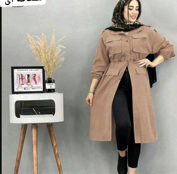 عکس مدل مانتو اسپرت دخترانه جیب دار