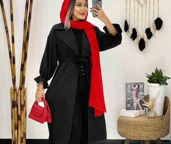 عکس مدل مانتو اسپرت بغل چاکدار