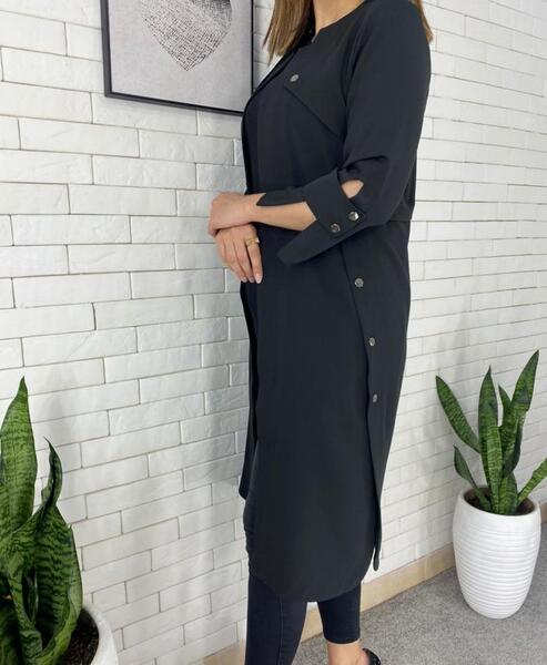 عکس مدل مانتو اسپرت بغل چاکدار