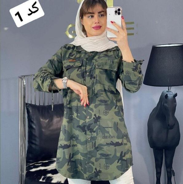 عکس مدل مانتو چریکی اسپرت