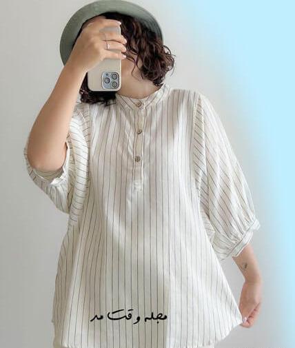 عکس مدل مانتو اسپرت جلو بسته جدید