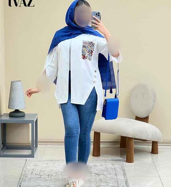 عکس مدل مانتو کتی اسپرت تابستانه