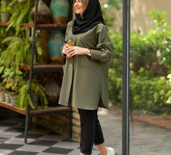 عکس مدل مانتو اسپرت دانشجویی تابستانه
