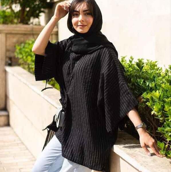 عکس مدل مانتو تابستانی کوتاه جدید اسپرت
