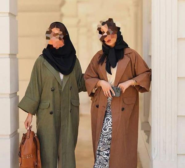 عکس مدل مانتو پاییزه اسپرت کبریتی
