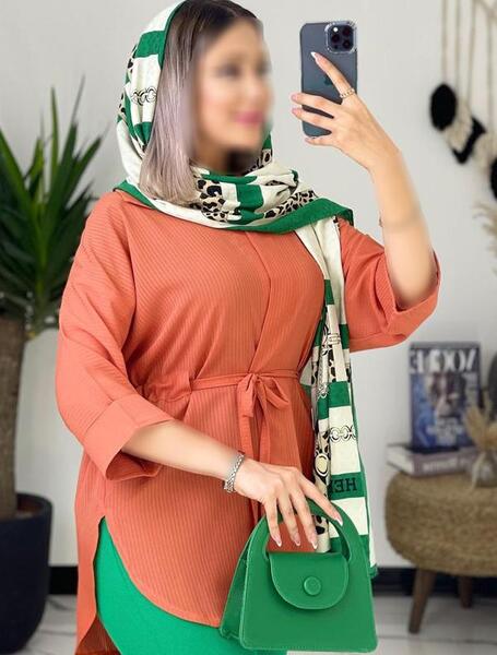 عکس مدل مانتو اسپرت استین پاکتی