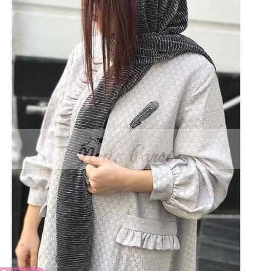 عکس مدل مانتو اسپرت استین پاکتی