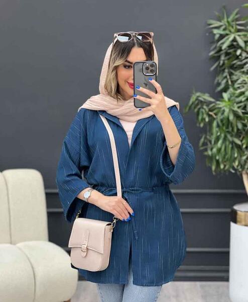 عکس مدل مانتو اسپرت استین پاکتی