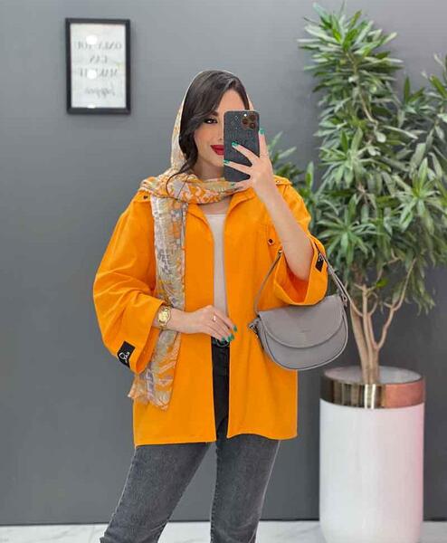 عکس مدل مانتو اسپرت استین پاکتی