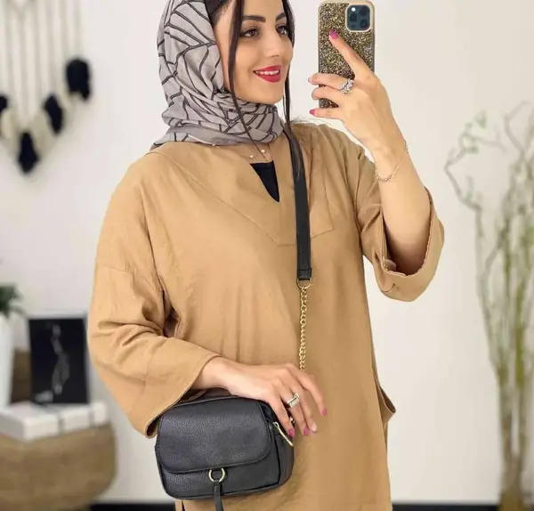 عکس مدل مانتو اسپرت استین پاکتی