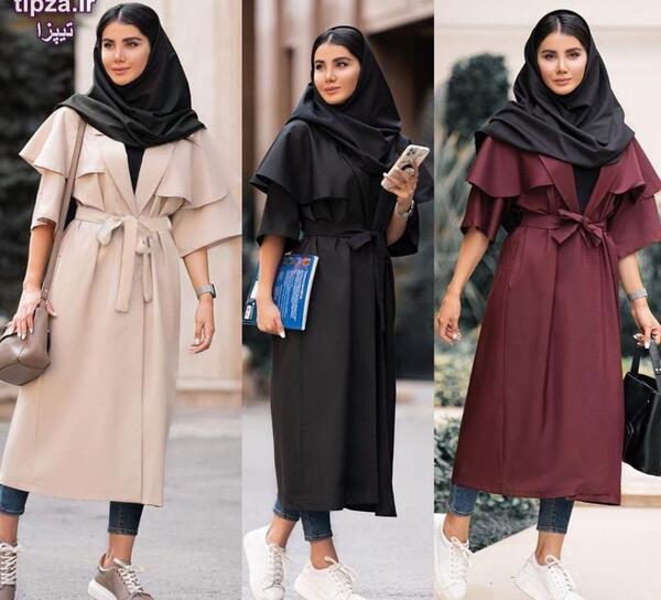 عکس مدل مانتو اسپرت بلند دخترانه جدید