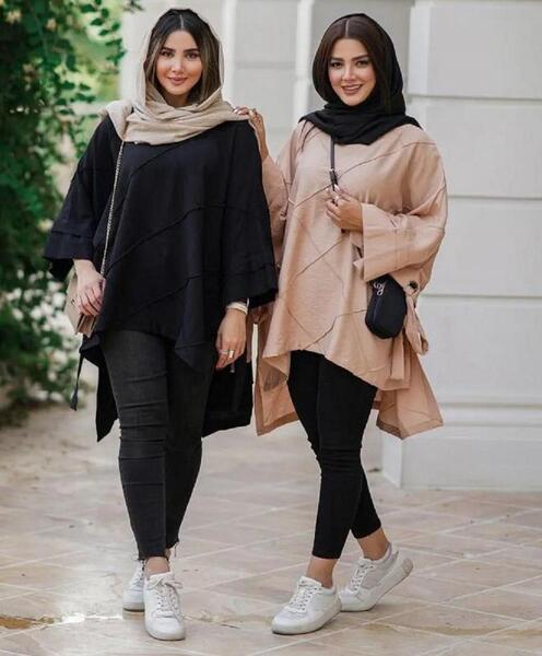 عکس مدل مانتو دخترانه شیک و اسپرت
