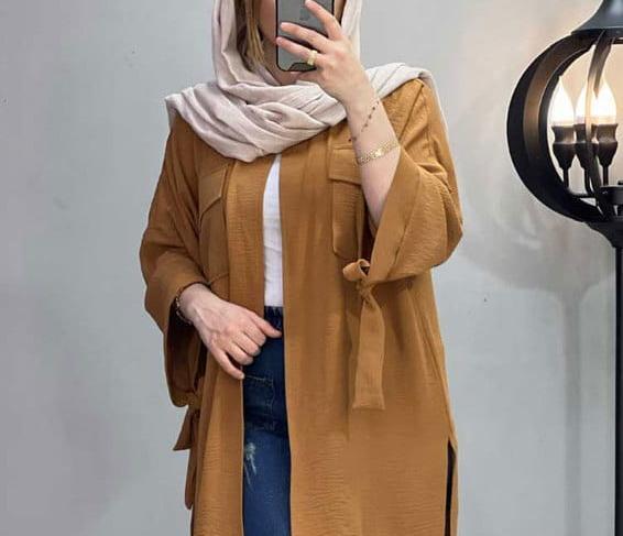 عکس مدل مانتو ابروبادی کوتاه اسپرت