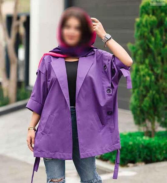 عکس مدل مانتو اسپرت ابروبادی دخترانه