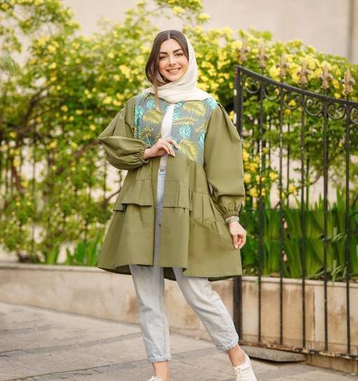 عکس مدل مانتو اسپرت ابروبادی دخترانه