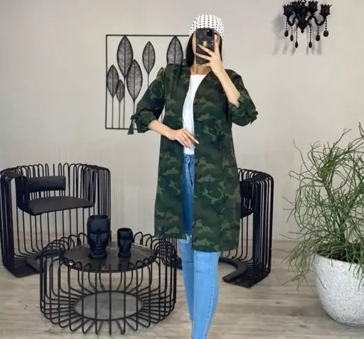 عکس مدل مانتو ارتشی اسپرت