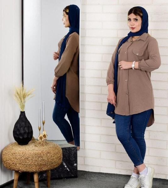 عکس مدل مانتو اسپرت کوتاه ابروبادی