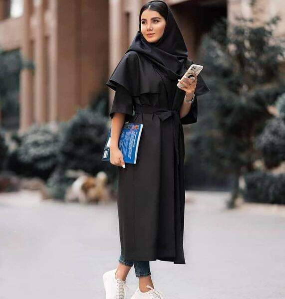عکس مدل مانتو اسپرت بلند دخترانه