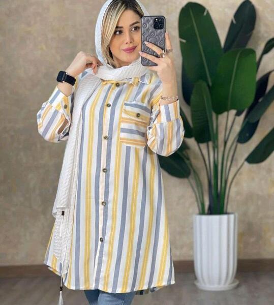 عکس مدل مانتو نخی شیک زنانه