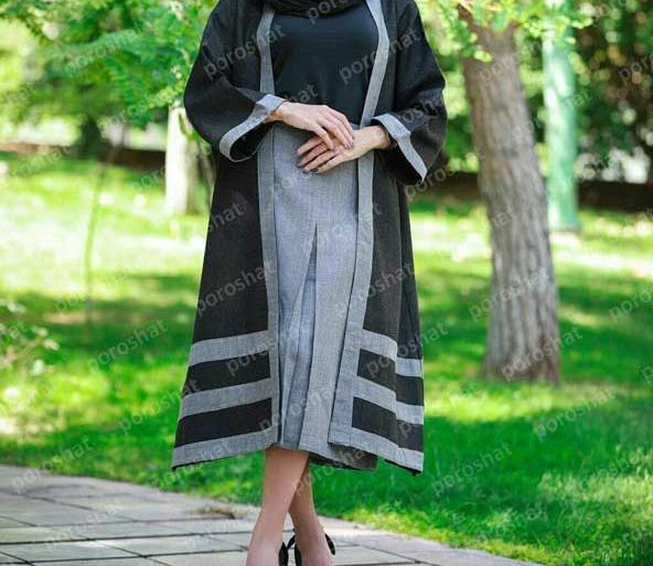 عکس مدل مانتو و دامن مجلسی