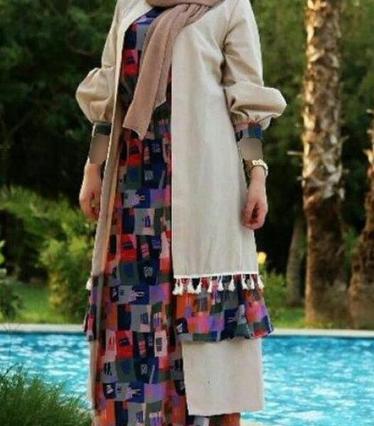 عکس مدل مانتو و دامن مجلسی