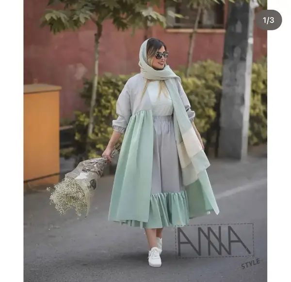 عکس مدل مانتو و دامن بلند