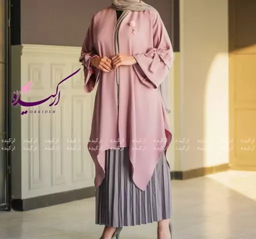عکس مدل مانتو و دامن پلیسه