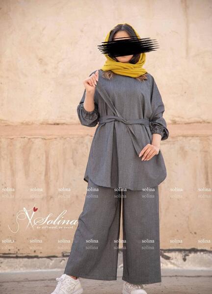عکس مدل مانتو و شلوار گشاد تابستانی