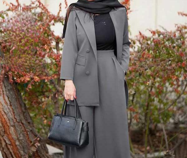عکس مدل مانتو کتی و شلوار گشاد