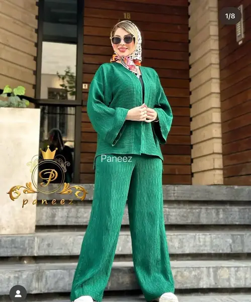 عکس مدل مانتو وشلوار ست تابستانی