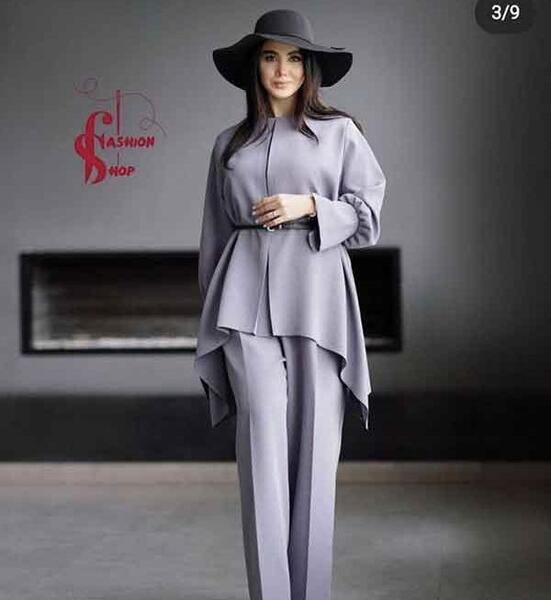 عکس مدل مانتو وشلوار ست تابستانی