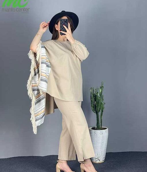 عکس مدل مانتو وشلوار ست تابستانی