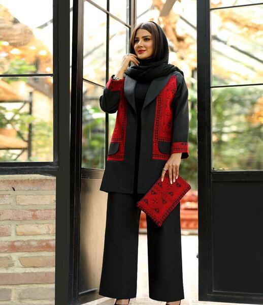 عکس مدل مانتو وشلوار ست سال ۱۴۰۲