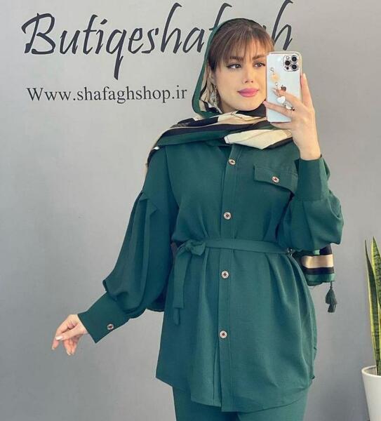 عکس مدل مانتو شلوار ست ابروبادی