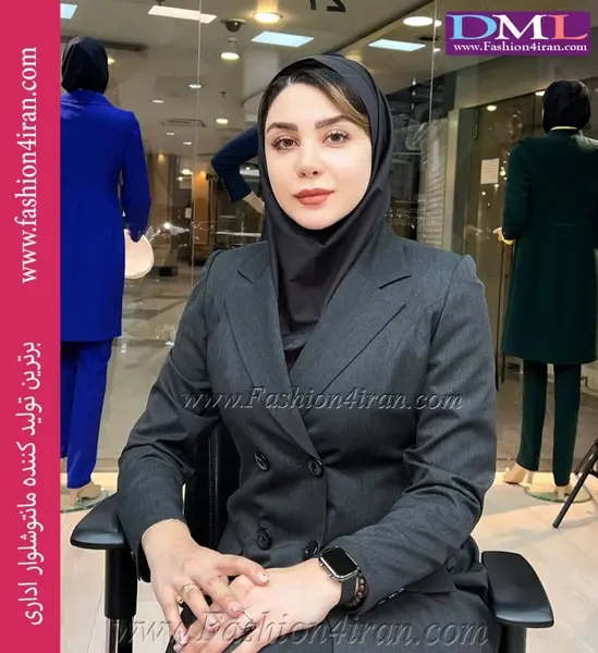 عکس مدل مانتو و شلوار اداری دخترانه