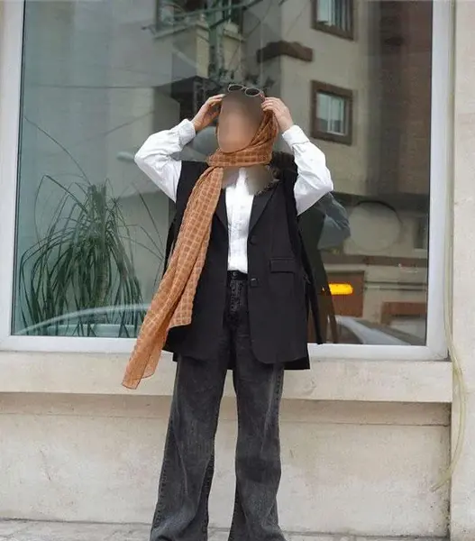 عکس مدل مانتو وست و شلوار