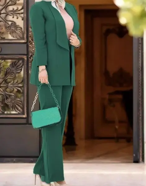 عکس مدل مانتو وشلوار مجلسی زنانه جدید