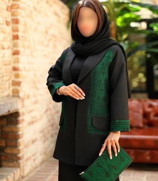 عکس مدل مانتو وشلوار مجلسی زنانه جدید