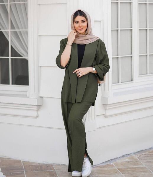 عکس مدل مانتو وشلوار مجلسی جدید